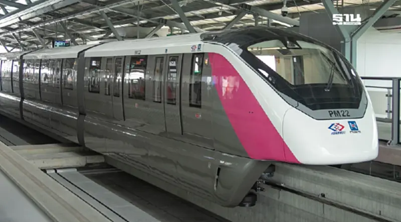 รถไฟฟ้าสายสีชมพู เวลาเดินรถ 2568 ขบวนแรก-สุดท้าย เช็คที่นี่ รถไฟฟ้าสายสีชมพู เวลาเดินรถ 2568 ขบวนแรก-สุดท้าย เช็คที่นี่