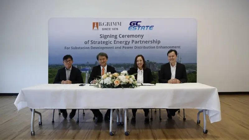 BGRIM จับมือ GC Estate สร้างสถานีไฟฟ้าใหม่ รองรับลูกค้าอุตสาหกรรมโตต่อเนื่อง BGRIM จับมือ GC Estate สร้างสถานีไฟฟ้าใหม่ รองรับลูกค้าอุตสาหกรรมโตต่อเนื่อง