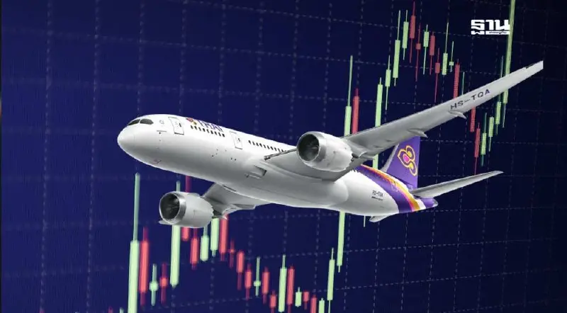 "การบินไทย" คืนสนาม SET 5 วัน ราคาพุ่ง 40% ขึ้นท็อป 10 บิ๊กมาร์เก็ตแคป