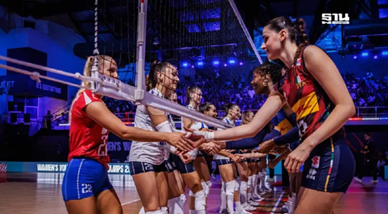 โปรแกรมถ่ายทอดสด 'วอลเลย์บอลหญิงชิงแชมป์โลก' วันนี 23 ส.ค. 68 โปรแกรมถ่ายทอดสด 'วอลเลย์บอลหญิงชิงแชมป์โลก' วันนี 23 ส.ค. 68