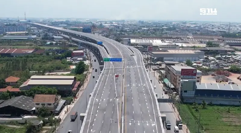 ชาวพระราม 2 เฮ “ทางหลวง” สร้าง “มอเตอร์เวย์บางขุนเทียน-เอกชัย” เสร็จแล้ว