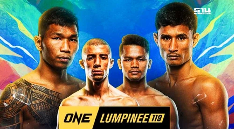 ถ่ายทอดสด มวย ONE ลุมพินี 119 วันนี้ 8 ส.ค.68 คู่เอก "สมิงดำ vs ซ่อนรัก"
