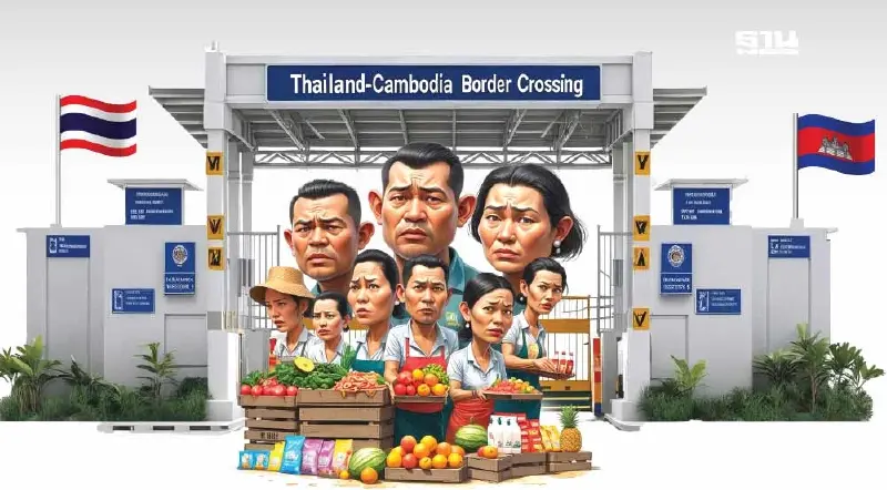 ไทย-กัมพูชาร้าวลึก ฉุดการค้าซึมยาว ห่วงโซ่ผลิตสะเทือนหนัก ปิดด่านส่งออกวูบเดือนละ 1.1หมื่นล้าน ไทย-กัมพูชาร้าวลึก ฉุดการค้าซึมยาว ห่วงโซ่ผลิตสะเทือนหนัก ปิดด่านส่งออกวูบเดือนละ 1.1หมื่นล้าน
