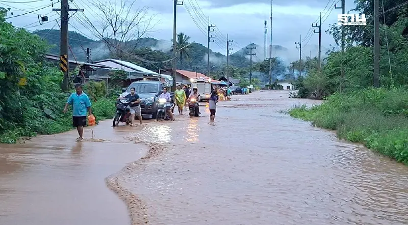 น้ำท่วมเหนือล่าสุด 27 ส.ค.68 ปภ.แจ้งเตือน 4 จว.ระวังน้ำหลาก ดินถล่ม