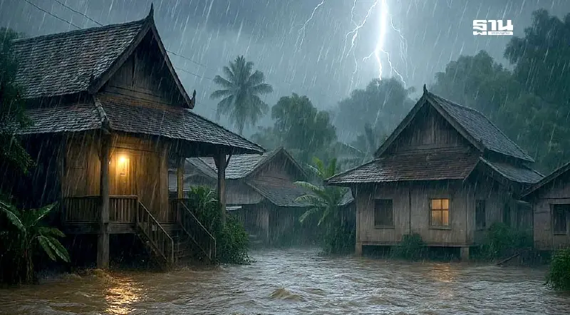 เช็กพื้นที่เสี่ยงน้ำท่วมฉับพลัน ดินถล่ม น้ำทะเลหนุน คลื่นลมแรง 25 ส.ค.68