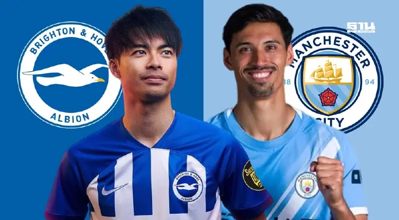 ดูบอลสด พรีเมียร์ลีกวันนี้ 'ไบรท์ตัน พบ แมนซิตี้' ถ่ายทอดสด 20.00 น.