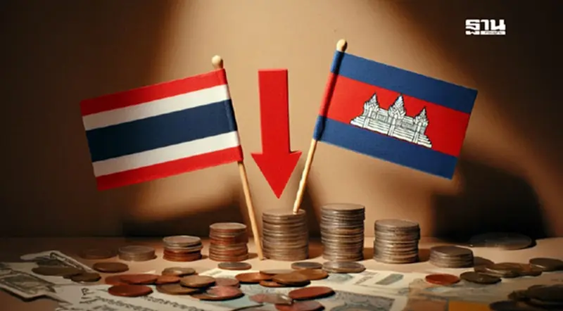 ค้าชายแดน ไทย-กัมพูชา ร่วงหนัก 97.5% ฉุดยอดการค้าติดลบ 20% ค้าชายแดน ไทย-กัมพูชา ร่วงหนัก 97.5% ฉุดยอดการค้าติดลบ 20%