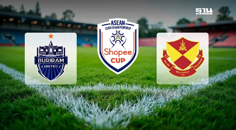 ถ่ายทอดสด Shopee Cup 'บุรีรัมย์ vs เซลังงอร์' ดูบอลสดวันนี้ 19.00 น. ถ่ายทอดสด Shopee Cup 'บุรีรัมย์ vs เซลังงอร์' ดูบอลสดวันนี้ 19.00 น.
