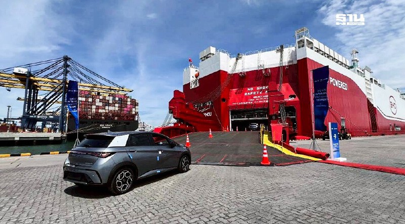 .บีวายดี ยิ้มส่งออก EV จากไทยไปยุโรป ภาษีถูกกว่าจีน ตั้งเป้า 1 หมื่นคัน.