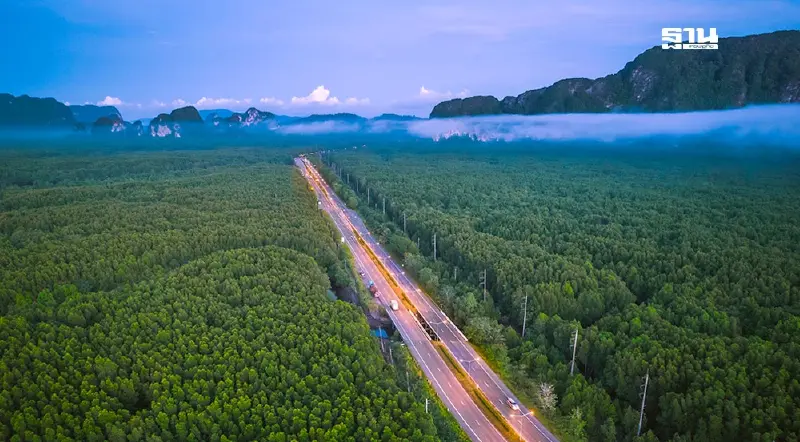 เช็กพิกัด ‘ทางหลวง’ เปิดจุดชมวิว ‘ถนนหมายเลข 4311 พังงา-ทับปุด’ จ.พังงา