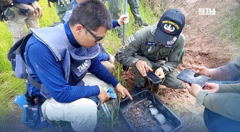 TMAC-EOD สรุป 11 วันกู้สรรพาวุธชายแดนไทย-กัมพูชา 4 จว. รวม 483 รายการ TMAC-EOD สรุป 11 วันกู้สรรพาวุธชายแดนไทย-กัมพูชา 4 จว. รวม 483 รายการ