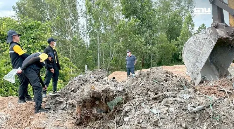 กระทรวงอุตฯทลายครือข่ายลักลอบฝังกลบขยะพิษรวมกว่า 70,000 ตัน