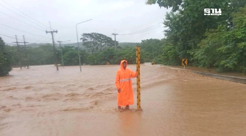 ทางหลวงถูกน้ำท่วมในพื้นที่ 6 จังหวัด การจราจรผ่านไม่ได้ 2 แห่ง ทางหลวงถูกน้ำท่วมในพื้นที่ 6 จังหวัด การจราจรผ่านไม่ได้ 2 แห่ง