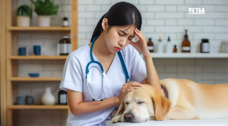 สัตวแพทย์ไทย 'เสี่ยงเครียดสูง' พบ 64% ทำงานเกิน 50 ชม.ต่อสัปดาห์ สัตวแพทย์ไทย 'เสี่ยงเครียดสูง' พบ 64% ทำงานเกิน 50 ชม.ต่อสัปดาห์