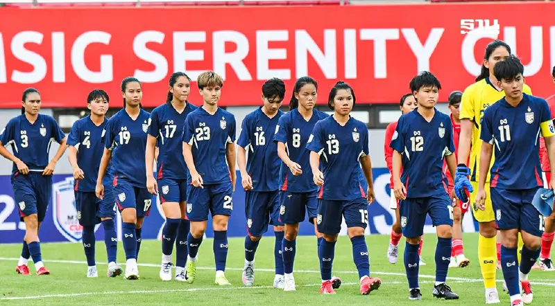 ทีมชาติไทย เตรียมดวล กัมพูชา ศึกฟุตบอลหญิงชิงแชมป์อาเซียน 2025 ทีมชาติไทย เตรียมดวล กัมพูชา ศึกฟุตบอลหญิงชิงแชมป์อาเซียน 2025