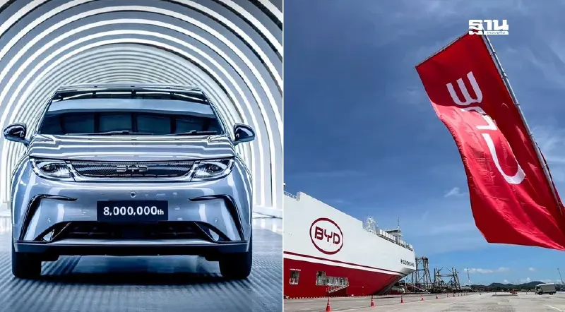 รถยนต์ไฟฟ้าจีน ขยายช่องทางส่งออก มาตรการ EV3 ผลิตคืนเงื่อนไขเข้ม