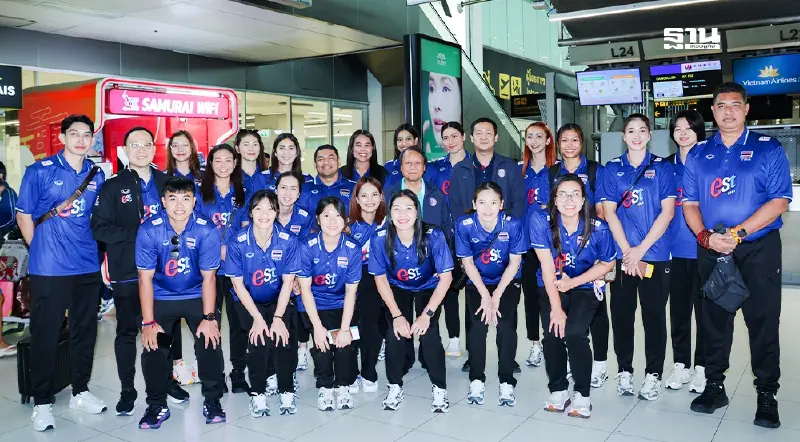 เช็คความพร้อม-รายชื่อ 'นักกีฬาวอลเลย์บอลหญิงไทย' ลุยศึกซีวีลีก2025 สนาม 2 เช็คความพร้อม-รายชื่อ 'นักกีฬาวอลเลย์บอลหญิงไทย' ลุยศึกซีวีลีก2025 สนาม 2