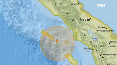 แผ่นดินไหว อินโดนีเซีย ขนาด 5.8 ริกเตอร์ ความลึก 10 กิโลเมตร