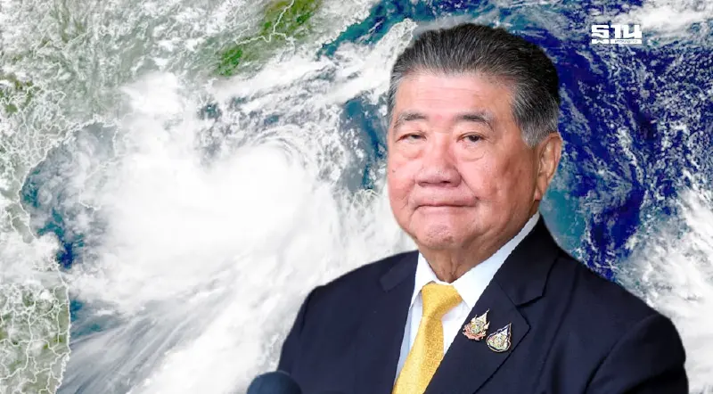 "ภูมิธรรม" สั่งการผู้ว่าฯ ทั่วประเทศ ติดตาม พายุโซนร้อน "คาจิกิ"