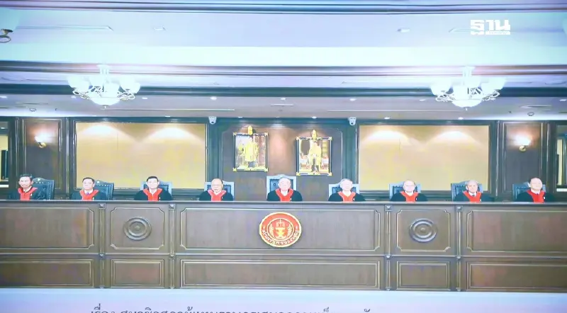 เปิดชื่อตุลาการศาลรธน. มติ 6:3 ฟัน 'แพทองธาร' ผิดจริยธรรมร้ายแรง เปิดชื่อตุลาการศาลรธน. มติ 6:3 ฟัน 'แพทองธาร' ผิดจริยธรรมร้ายแรง