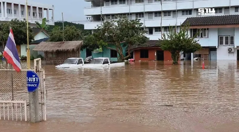 เตือนปชช.ริมน้ำแม่แจ่ม เฝ้าระวังน้ำหลาก ดินถล่ม หลังฝนตกต่อเนื่อง
