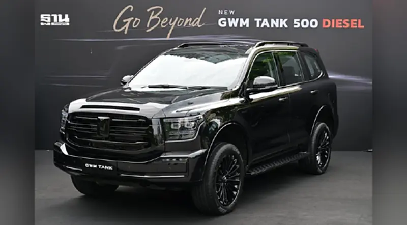 NEW GWM TANK 500 DIESEL รุ่น Black Warrior มาตรฐานใหม่ SUV Premium 7 ที่นั่ง NEW GWM TANK 500 DIESEL รุ่น Black Warrior มาตรฐานใหม่ SUV Premium 7 ที่นั่ง