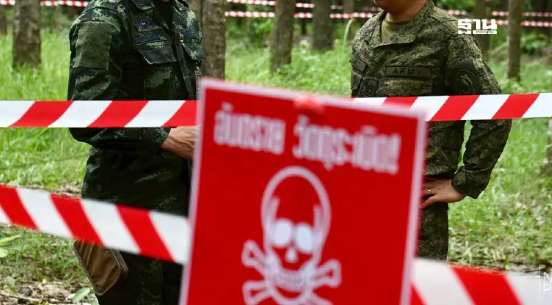 ไทยยื่นหลักฐานเพิ่มทุ่นระเบิดกัมพูชา เตรียมหารือเลขาฯ UN 28 ส.ค.