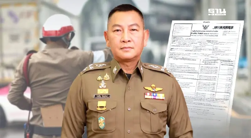 สตช.ประกาศใช้ “ใบสั่งจราจรแบบใหม่” 3 รูปแบบ มีผลบังคับใช้ 4 ส.ค. 68 สตช.ประกาศใช้ “ใบสั่งจราจรแบบใหม่” 3 รูปแบบ มีผลบังคับใช้ 4 ส.ค. 68