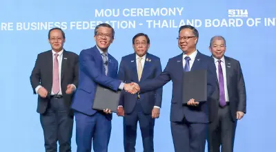 บีโอไอนำทัพธุรกิจไทยบุกสิงคโปร์ ดึงลงทุนอุตสาหกรรมไฮเทค-พลังงานสีเขียว