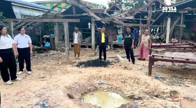 ICRC ลงพื้นที่สำรวจความเสียหาย หลังกัมพูชาโจมตีพลเรือนไทย ICRC ลงพื้นที่สำรวจความเสียหาย หลังกัมพูชาโจมตีพลเรือนไทย