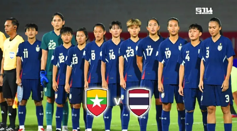 ถ่ายทอดสด ทีมชาติไทย พบ เมียนมา ดูบอลสด เช็กผลบอลหญิงชิงแชมป์อาเซียนที่นี่ ถ่ายทอดสด ทีมชาติไทย พบ เมียนมา ดูบอลสด เช็กผลบอลหญิงชิงแชมป์อาเซียนที่นี่