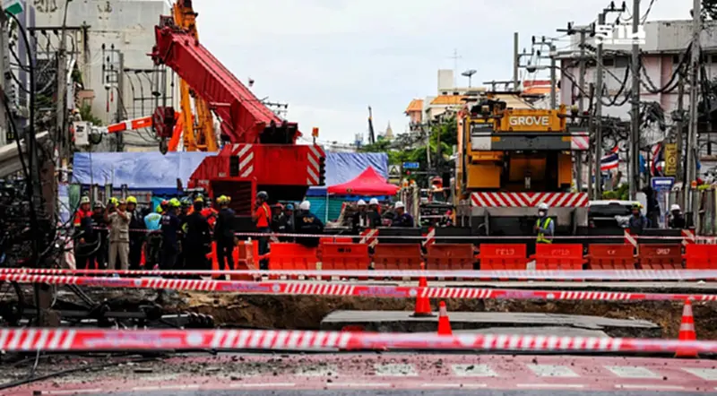 'รฟม.' สั่งผู้รับเหมา ถมดินปิดอุโมงค์ 'รถไฟฟ้าสายสีม่วงใต้' 'รฟม.' สั่งผู้รับเหมา ถมดินปิดอุโมงค์ 'รถไฟฟ้าสายสีม่วงใต้'