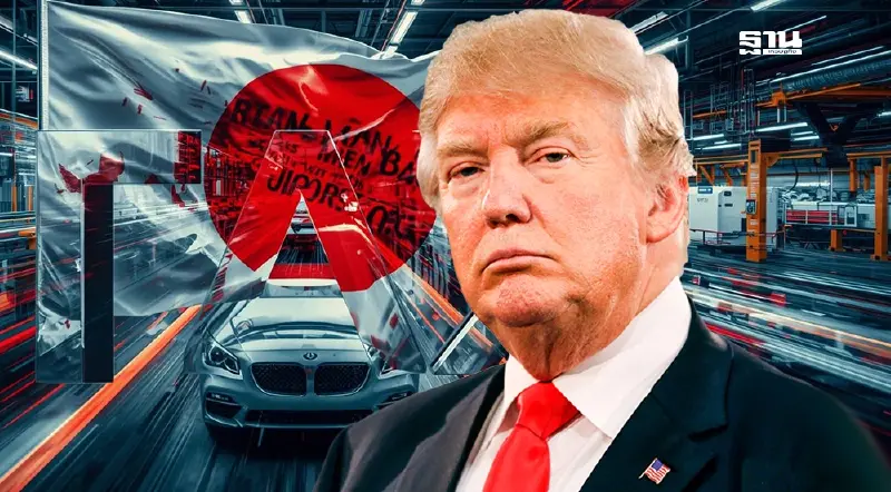 'ทรัมป์' ลงนาม เก็บภาษีรถยนต์ญี่ปุ่น 15%  แลกซื้อข้าว 5.5 แสนล้านดอลลาร์