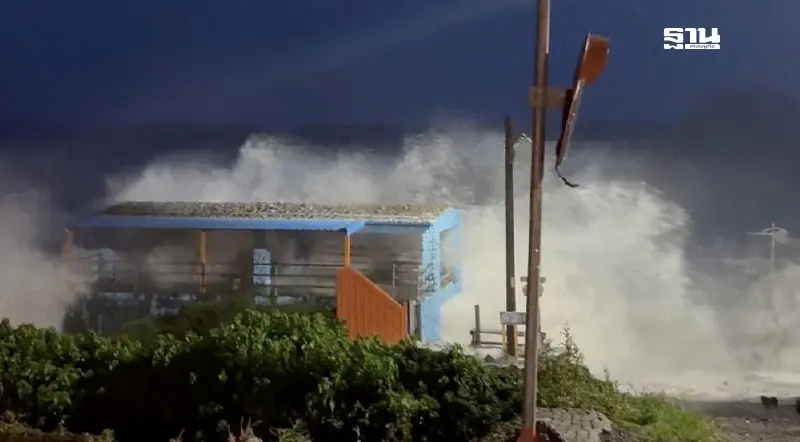 ไต้ฝุ่น ‘รากาซา’ ถล่มไต้หวันดับ 14 ราย ฮ่องกง-จีนเตรียมรับมือ