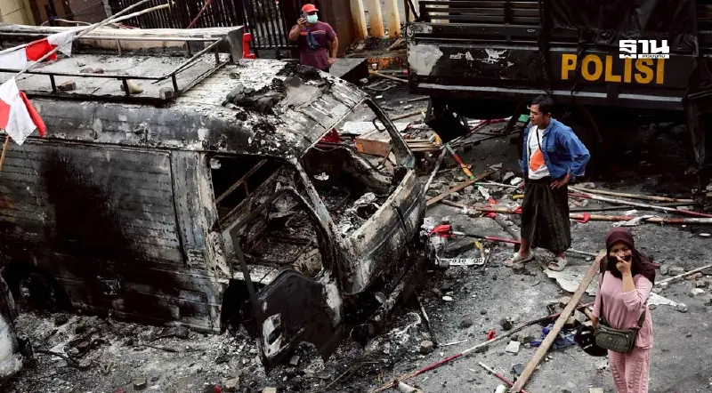 อินโดฯ เดือด ม็อบต้านสิทธิพิเศษ ส.ส. ดับ 6 ราย ปราโบโวถอยตัดเบี้ยบ้าน-ห้ามทริปนอก