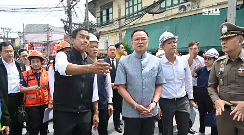 กทม. - รัฐบาล บูรณาการรับมือดินสไลด์หน้า รพ.วชิระ เร่งหาสาเหตุและฟื้นฟูโดยเร็ว กทม. - รัฐบาล บูรณาการรับมือดินสไลด์หน้า รพ.วชิระ เร่งหาสาเหตุและฟื้นฟูโดยเร็ว