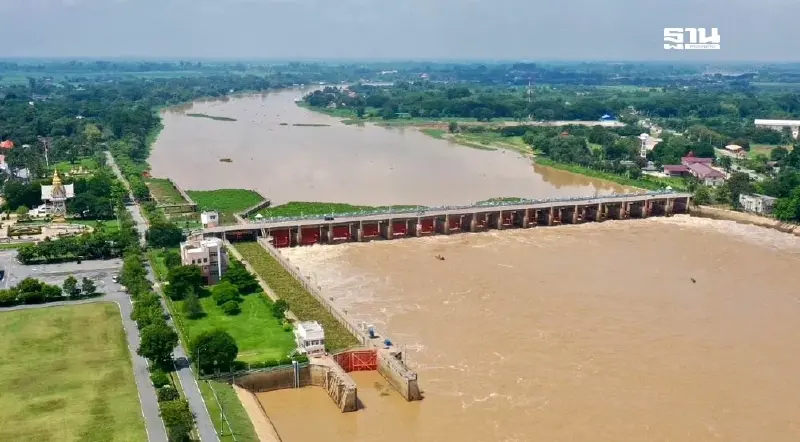 เตือนอุทัยธานี-ชัยนาท เฝ้าระวังระดับน้ำแม่น้ำเจ้าพระยาเพิ่มสูงขึ้น