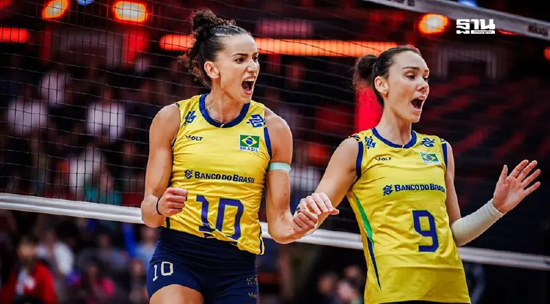 'กาบี' ทำ 35 แต้ม นำบราซิลเฉือนญี่ปุ่นคว้าที่ 3 วอลเลย์บอลหญิงชิงแชมป์โลก