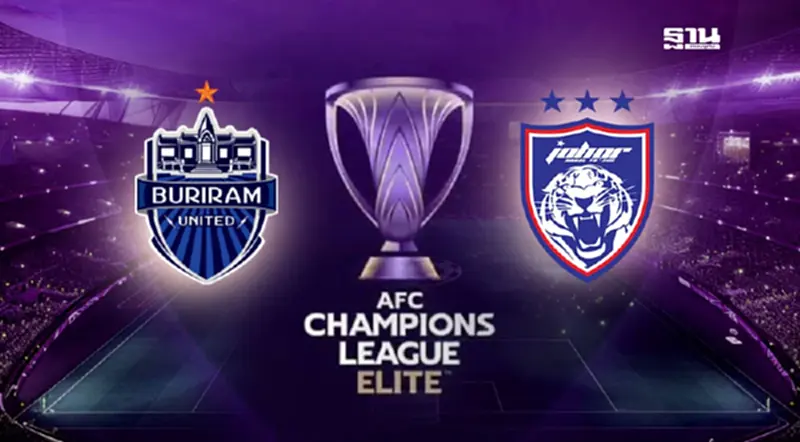 ถ่ายทอดสดบุรีรัมย์ ยูไนเต็ด vs ยะโฮร์ ดารุล ทักซิม ศึก ACL อีลิท วันนี้ 16 ก.ย.68 ถ่ายทอดสดบุรีรัมย์ ยูไนเต็ด vs ยะโฮร์ ดารุล ทักซิม ศึก ACL อีลิท วันนี้ 16 ก.ย.68