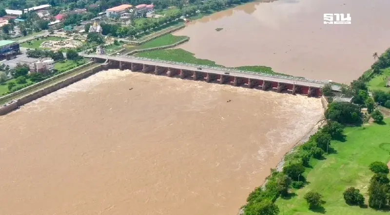 เขื่อนเจ้าพระยา เพิ่มการระบายน้ำ พื้นที่ลุ่มต่ำนอกคันกั้นน้ำเช็กด่วน