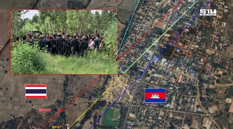 'กัมพูชา'ประท้วงที่บ้านหนองจาน ทบ.ชี้เป็นการยั่วยุ -ละเมิดข้อตกลง