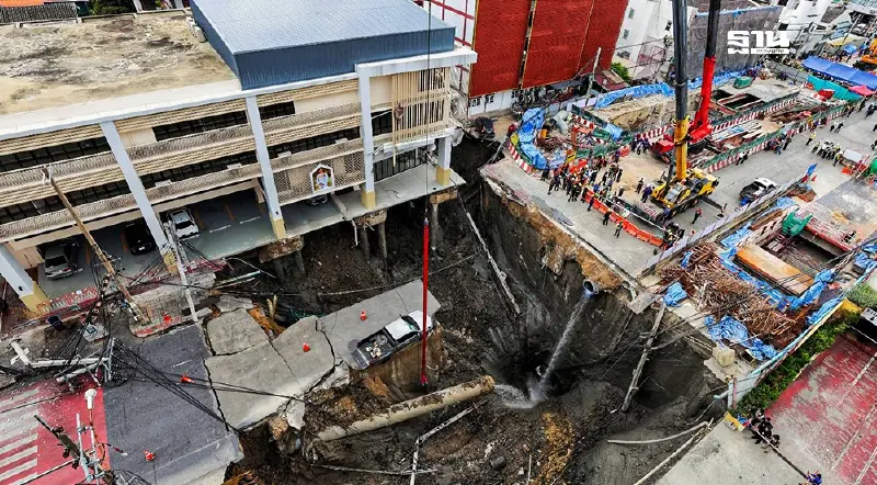 TDRI ชี้ถนนทรุด ฉุดรถไฟฟ้าเสี่ยงเปิดล่าช้า ค่าซ่อมเพิ่ม–เสียโอกาสเศรษฐกิจ