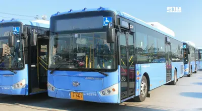 ปิดตำนานรถร้อน ‘พิพัฒน์’ ลั่นจ่ายค่าโดยสาร 8 บาทตลอดสาย นั่งรถเมล์อีวี