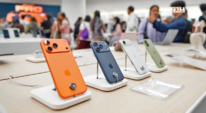 COM7 เผยเปิดขาย iPhone 17 วันแรกคึกคัก ระบุยอดจองทุบสถิติสูงสุด COM7 เผยเปิดขาย iPhone 17 วันแรกคึกคัก ระบุยอดจองทุบสถิติสูงสุด