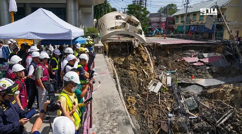 ‘ชัชชาติ’ ประกาศเขตดุสิต ‘พื้นที่ประสบสาธารณภัย’ หลังถนนทรุดหน้ารพ.วชิรพยาบาล