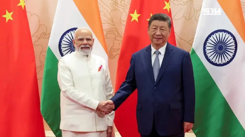 อินเดีย-จีนจับมือแน่น ‘โมดี’ ให้คำมั่น ‘สี จิ้นผิง’ พัฒนาสัมพันธ์ทวิภาคี นอกรอบ SCO อินเดีย-จีนจับมือแน่น ‘โมดี’ ให้คำมั่น ‘สี จิ้นผิง’ พัฒนาสัมพันธ์ทวิภาคี นอกรอบ SCO