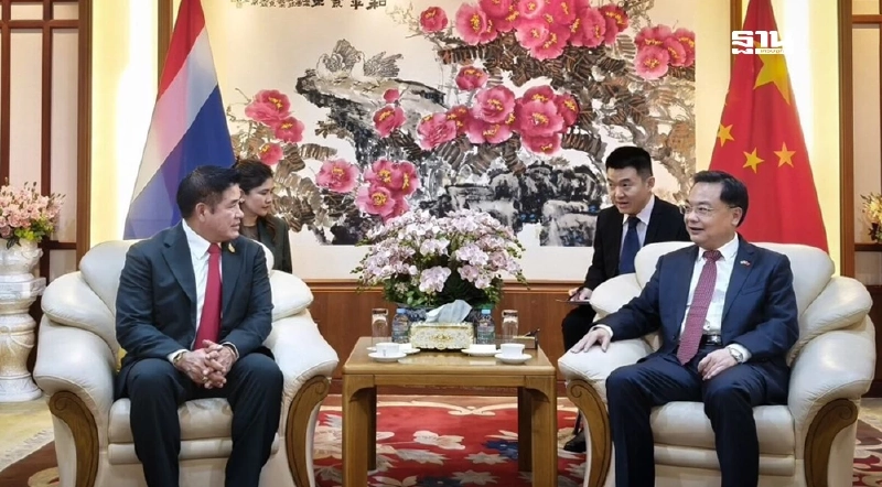 ‘ธรรมนัส” ถกทูตจีน แก้นักท่องเที่ยวลด พร้อมส่ง 3 ล้านคนเข้าไทย ‘ธรรมนัส” ถกทูตจีน แก้นักท่องเที่ยวลด พร้อมส่ง 3 ล้านคนเข้าไทย