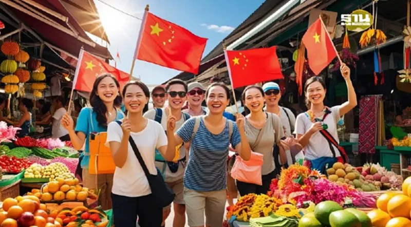 จีนเที่ยวไทยยังหด วันชาติจีน มาไทยลดลง 24% ททท.เร่งปั้มตลาดเต็มสูบ จีนเที่ยวไทยยังหด วันชาติจีน มาไทยลดลง 24% ททท.เร่งปั้มตลาดเต็มสูบ