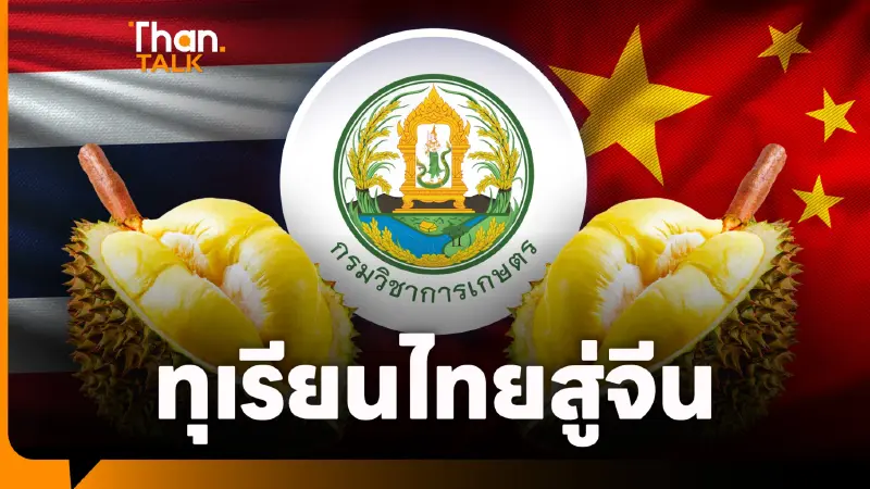 ทุเรียนไทยสู่จีน ความสำเร็จบนมาตรฐาน Food Safety กรมวิชาการเกษตร ทุเรียนไทยสู่จีน ความสำเร็จบนมาตรฐาน Food Safety กรมวิชาการเกษตร