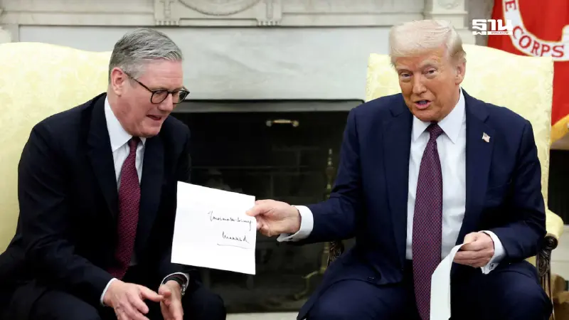 จับตาดีลใหญ่ สหรัฐฯ-อังกฤษ เซ็นหมื่นล้านดอลลาร์กระชับพันธมิตรเศรษฐกิจ